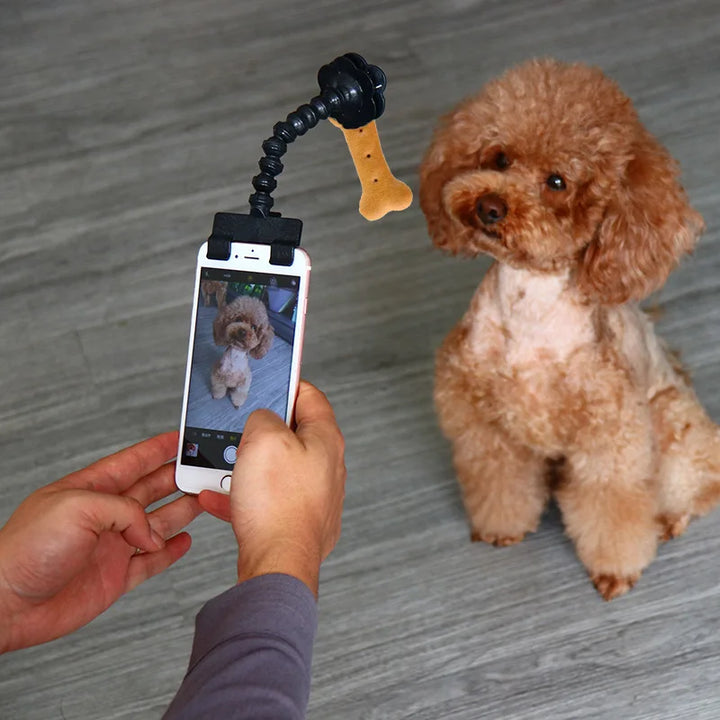 Pet Selfie Stick with Adjustable Neck