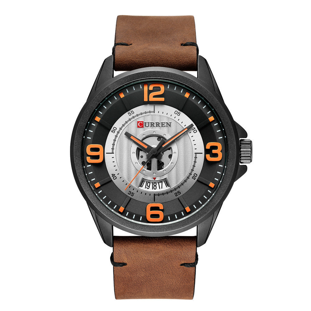 Men's Fashion Personality Sports Casual Waterproof Quartz Watch