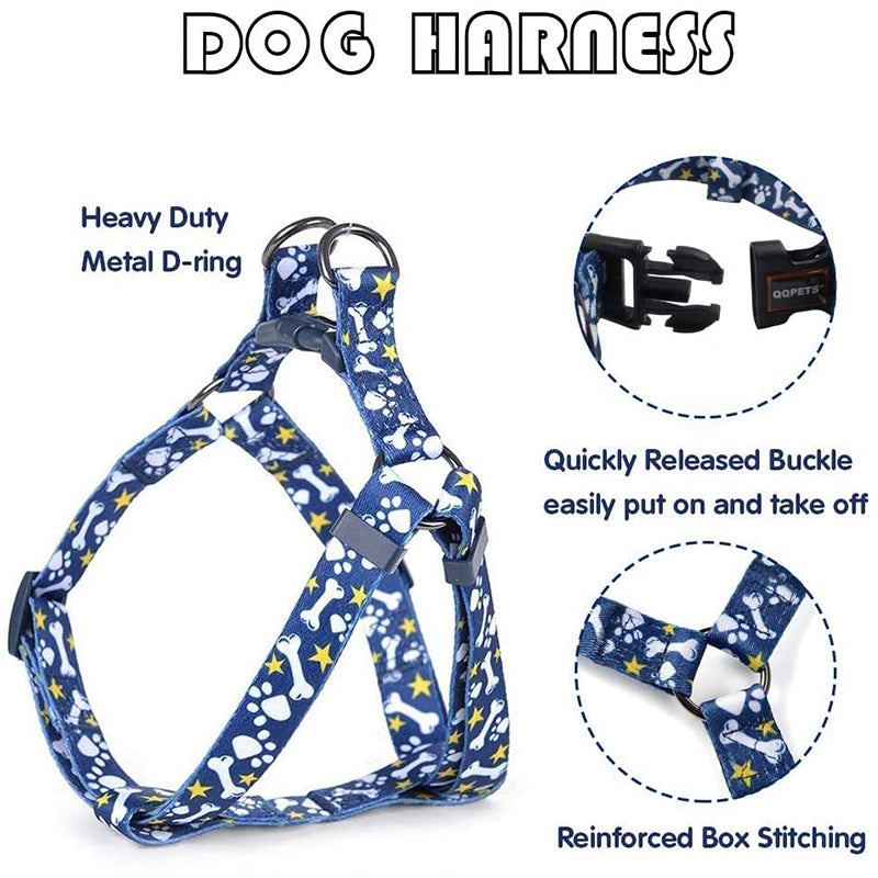 Adjustable No Pull Dog Harness and Leash Set