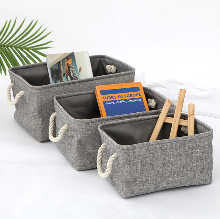 Eco-Friendly Waterproof Folding Laundry Storage Basket