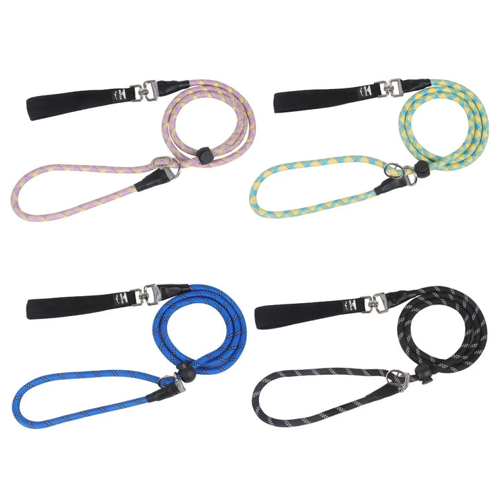 Heavy-Duty Slip Rope Dog Training Leash