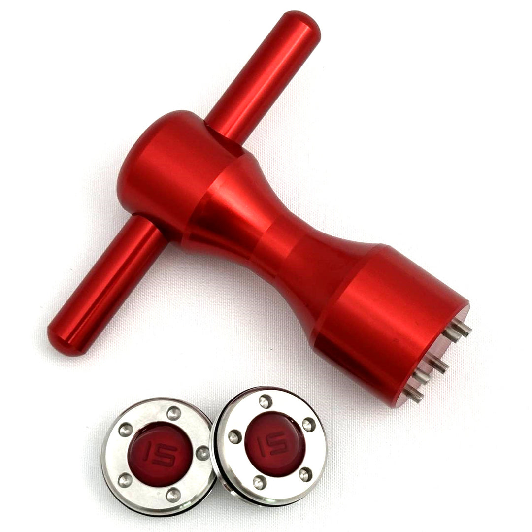 Big Tooth Red Putter Screw Set Golf Accessories