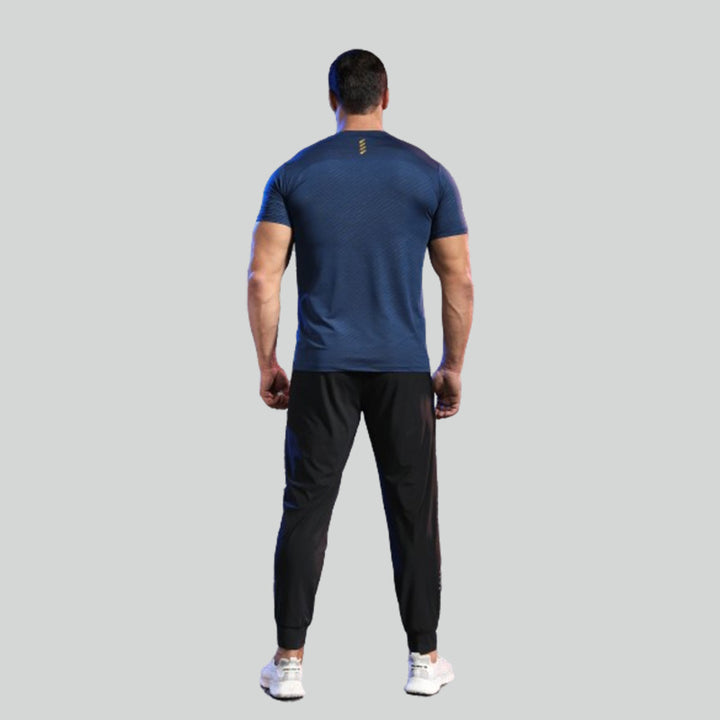 New Summer Short Sleeve Round Neck Quick-drying Breathable Sports T-shirt Men