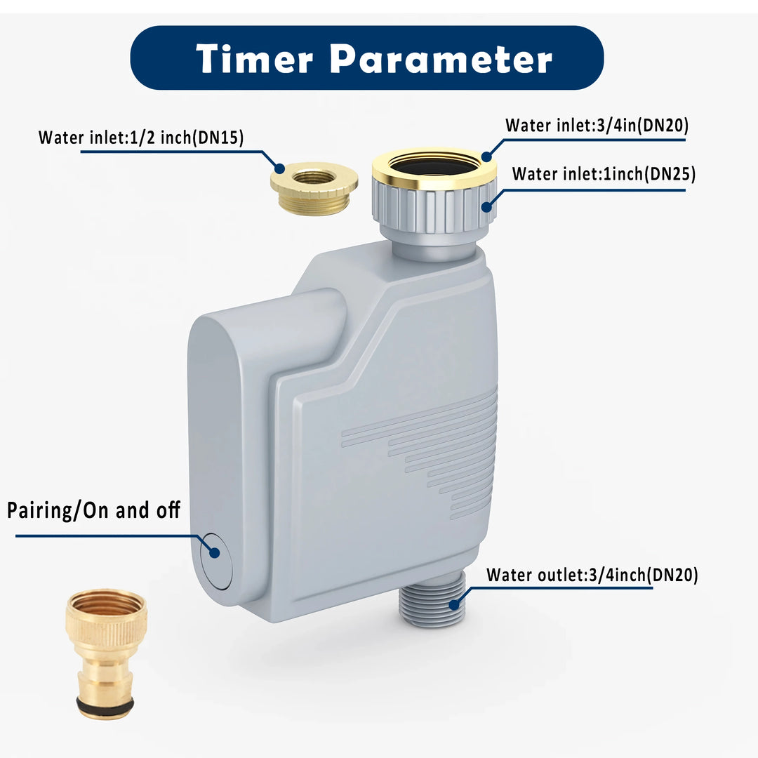 Smart WIFI Garden Watering Timer with Alexa and Google Home Integration