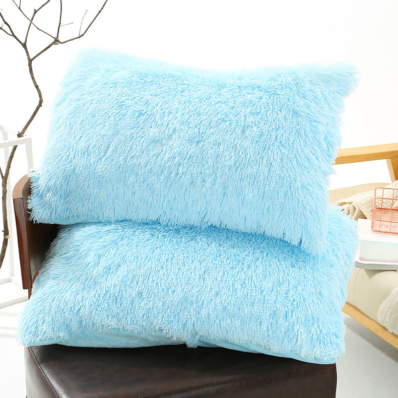 Luxurious Faux Fur Shaggy Pillowcases