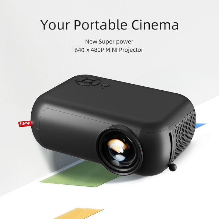 Compact 3D LED Mini Projector