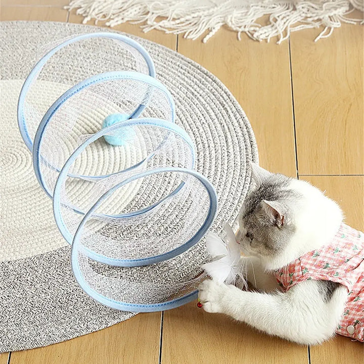 Folded Cat Tunnel Toy