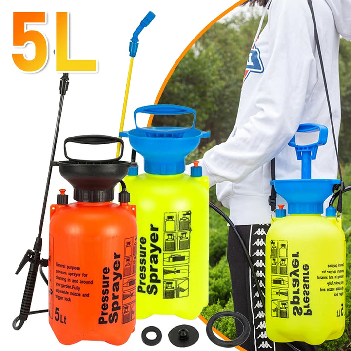 5L Garden Pressure Sprayer with Adjustable Strap