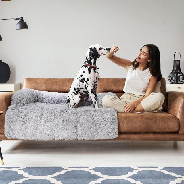 Cozy Fluffy Large Dog Bed