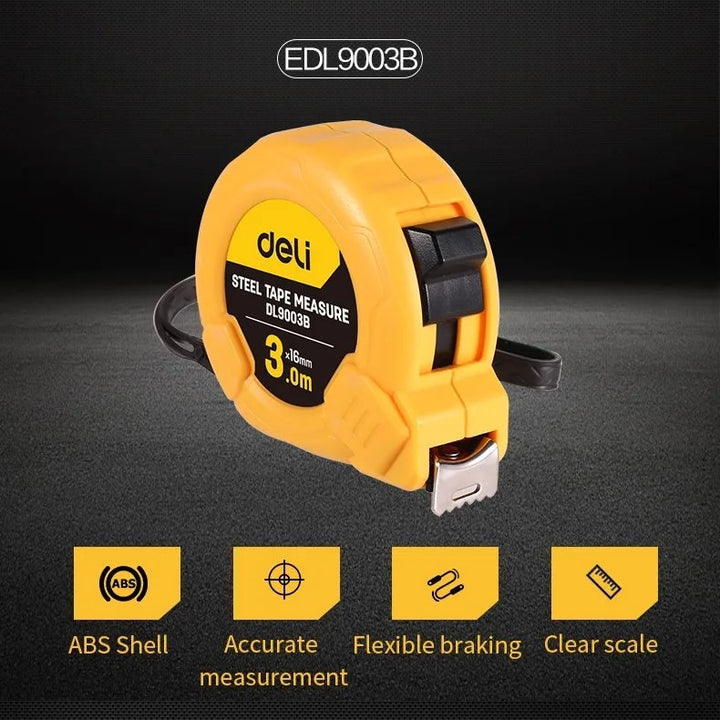 Durable Precision Tape Measure with ABS Case