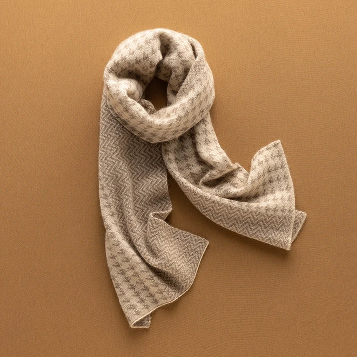 Luxurious 100% Cashmere Knit Winter Scarf