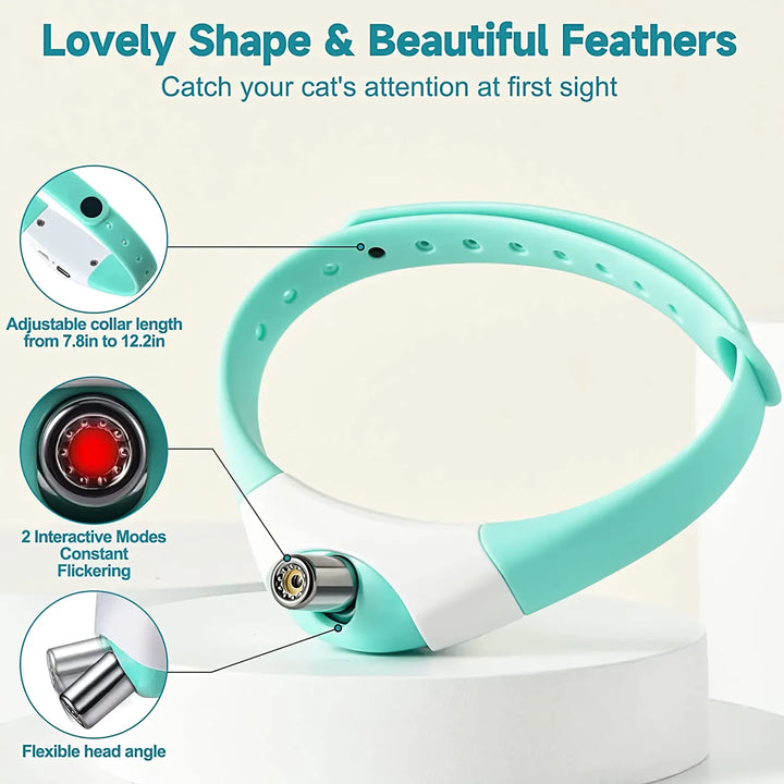 Smart Cat Laser Collar Cat Toy