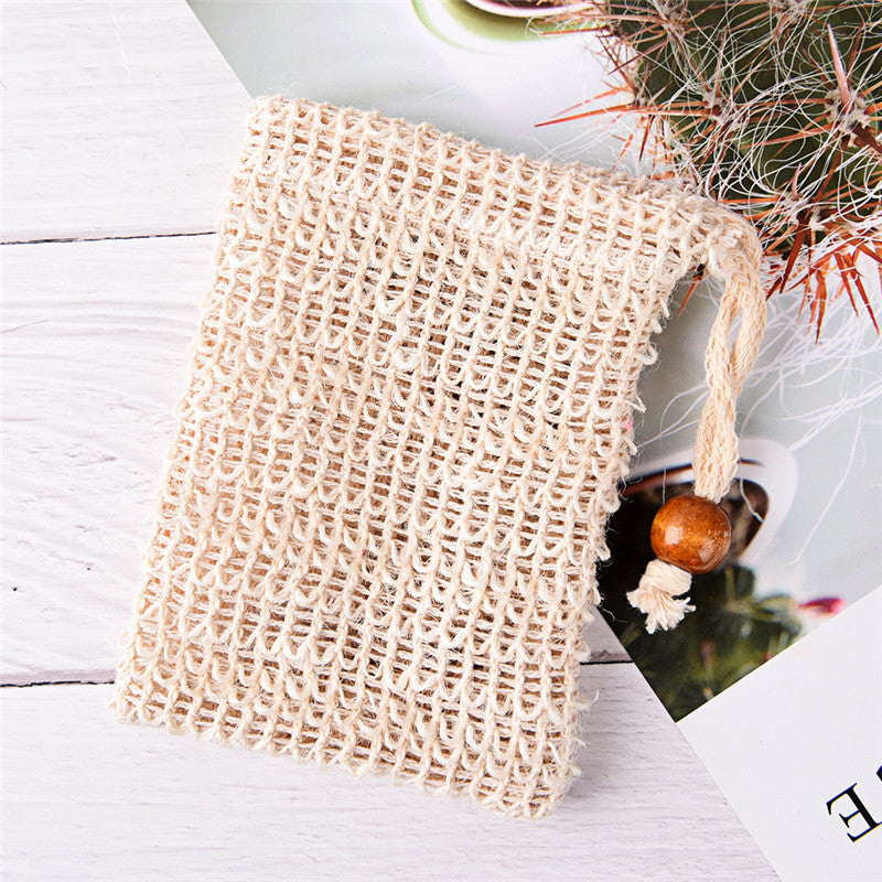 Eco-Friendly Sisal Soap Saver Pouch