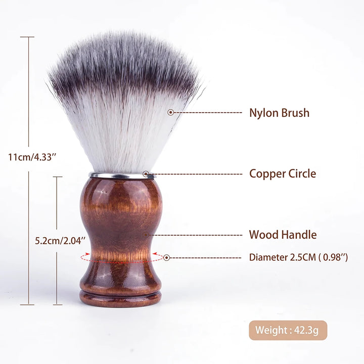 High Quality Men’s Wooden Handle Shaving Brush