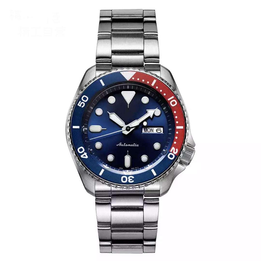 Round Ordinary Casual Spiral Watch Crown Single Folding Buckle Business Casual Quartz Men's Pointer Watch