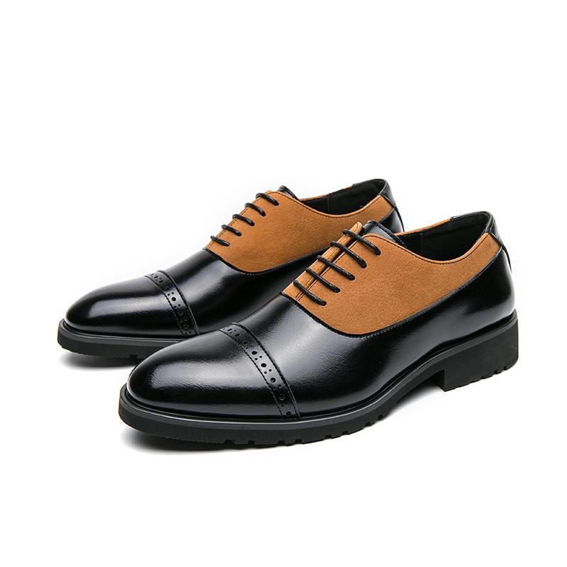 Men's Luxury Formal Leather Brogue Loafers