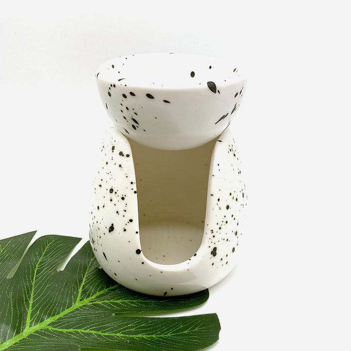 Nordic Style White Porcelain Essential Oil Burner