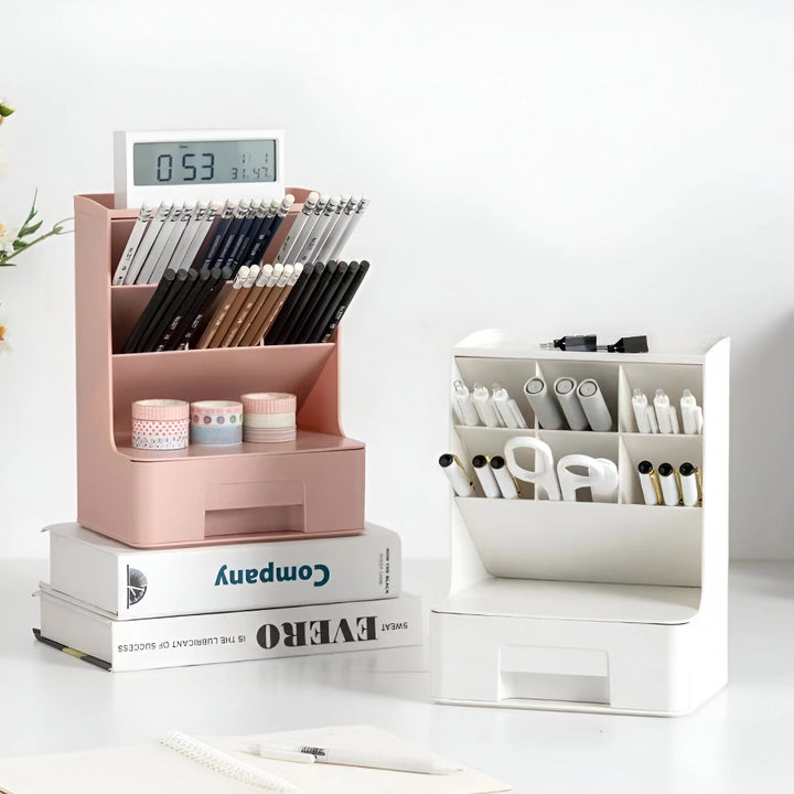 Elegant Multi-Function Desk Organizer