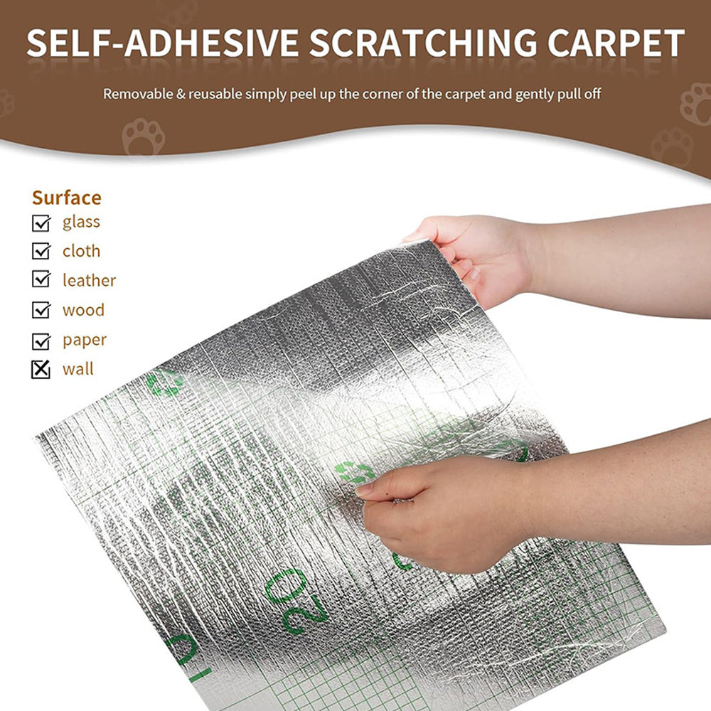 Self-Adhesive Cat Scratch Guard for Sofas and Walls