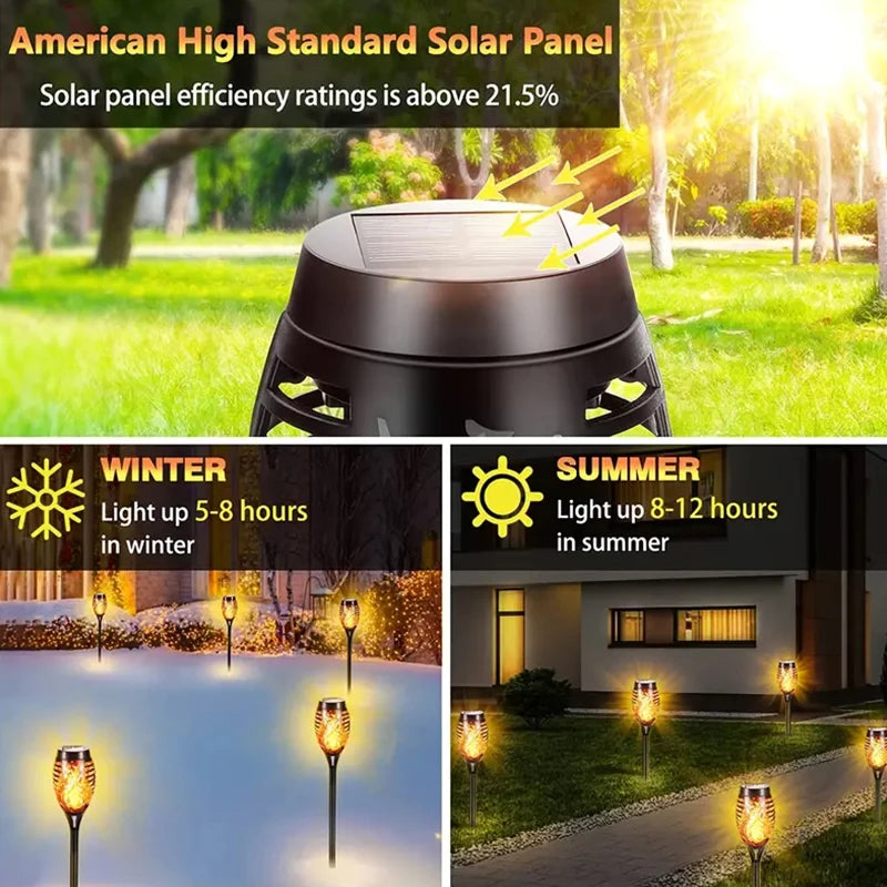 Solar Flame Lights