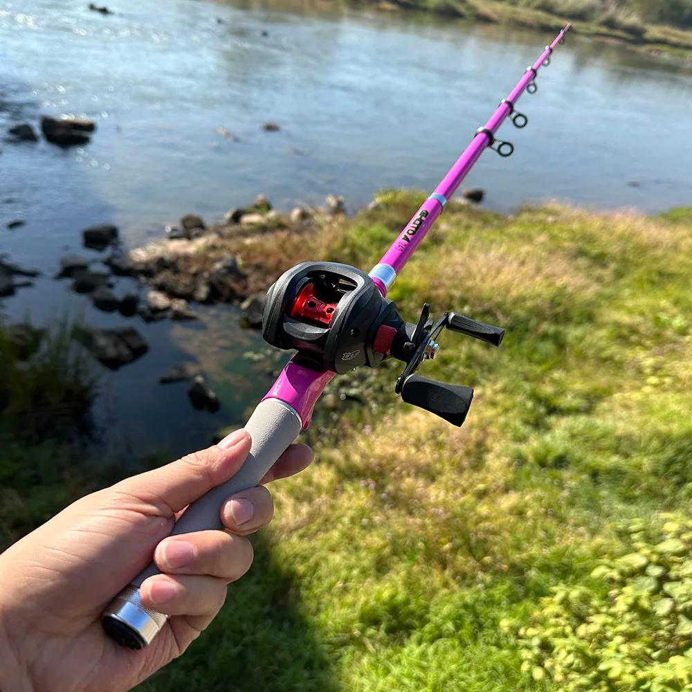 Telescopic Fishing Rod and Reel Combo