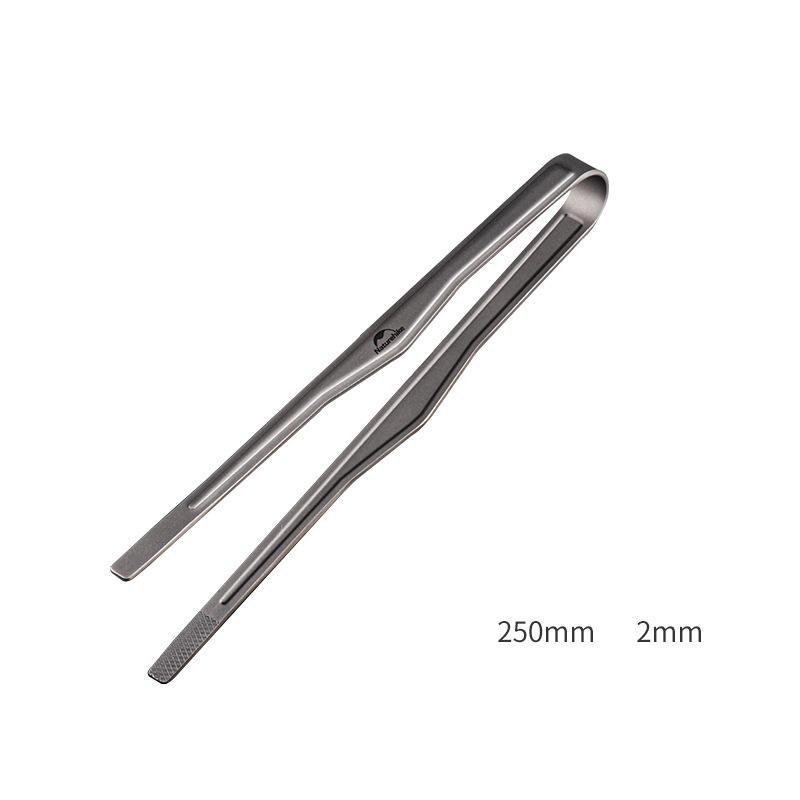 Titanium Clip Outdoor Camping BBQ Tongs