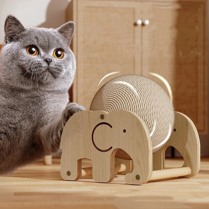 Cat Scratching Ball Toy