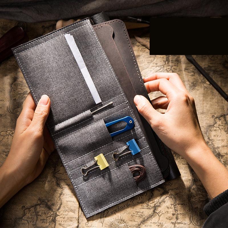 Fashion DIY Handmade Wallet Men's Leather - Trendha