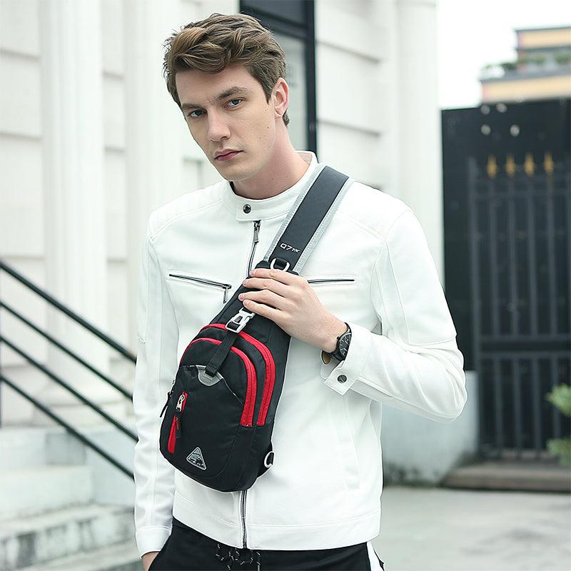 Fashion Multifunctional Men's Nylon Shoulder Bag - Trendha