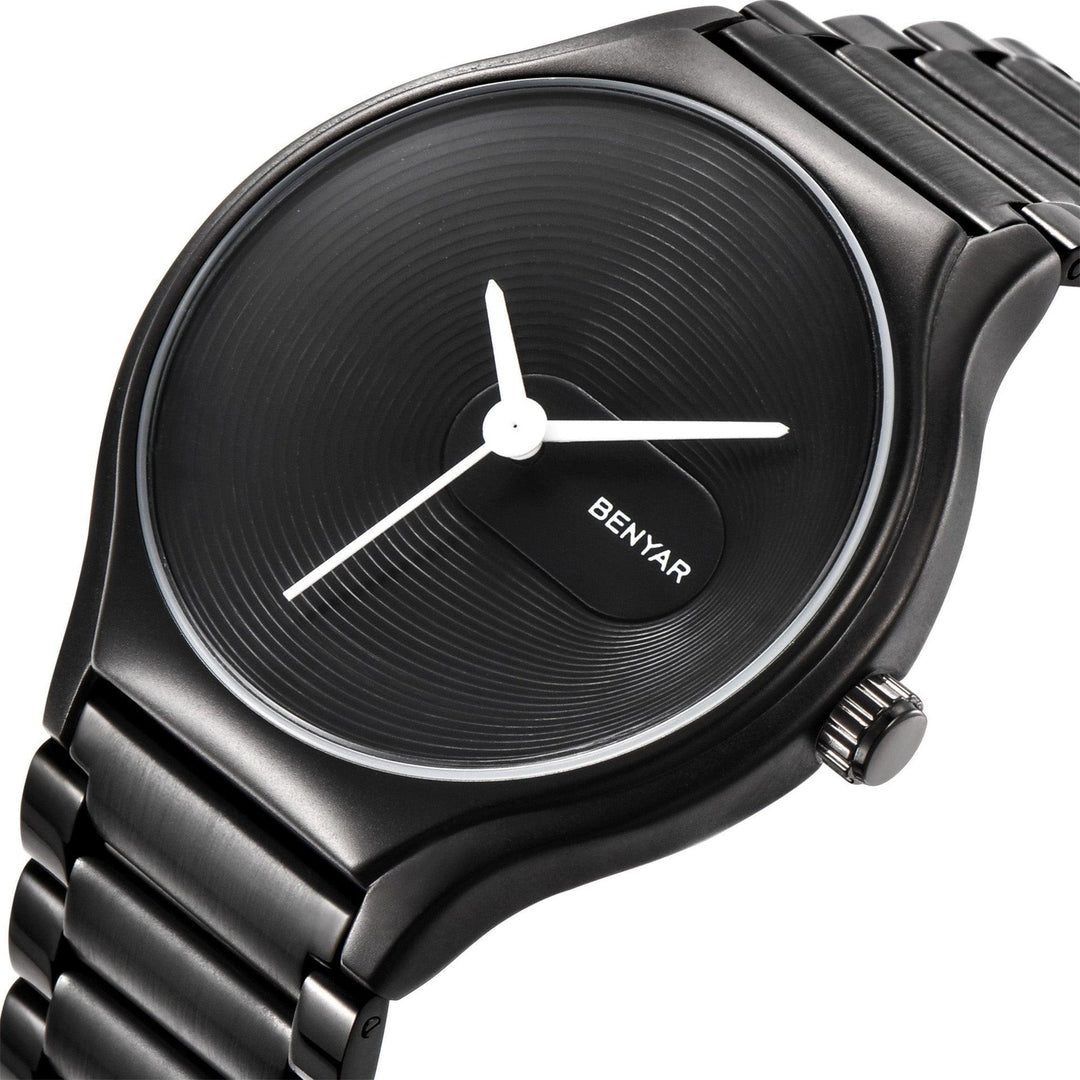 Fashion Simple Quartz Steel Band Watch - Trendha