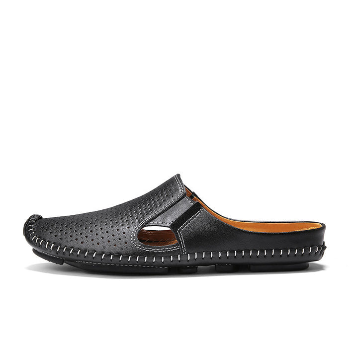 Breathable Stylish Semi-slippers Men's Hollow