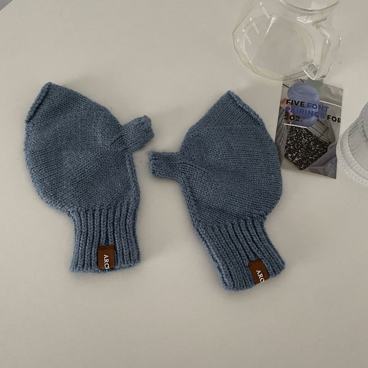 Touch Screen Wool Keep Warm Knitted Gloves