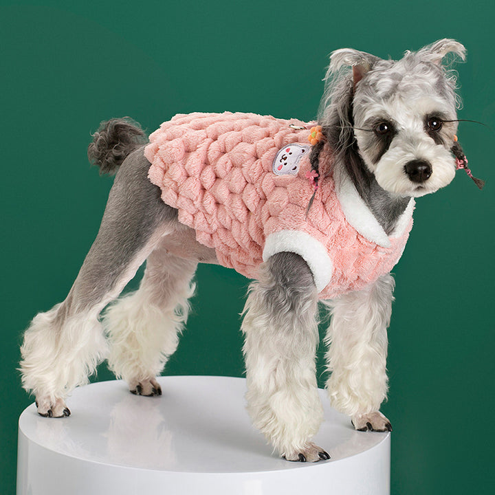 Warm Fleece Dog Vest