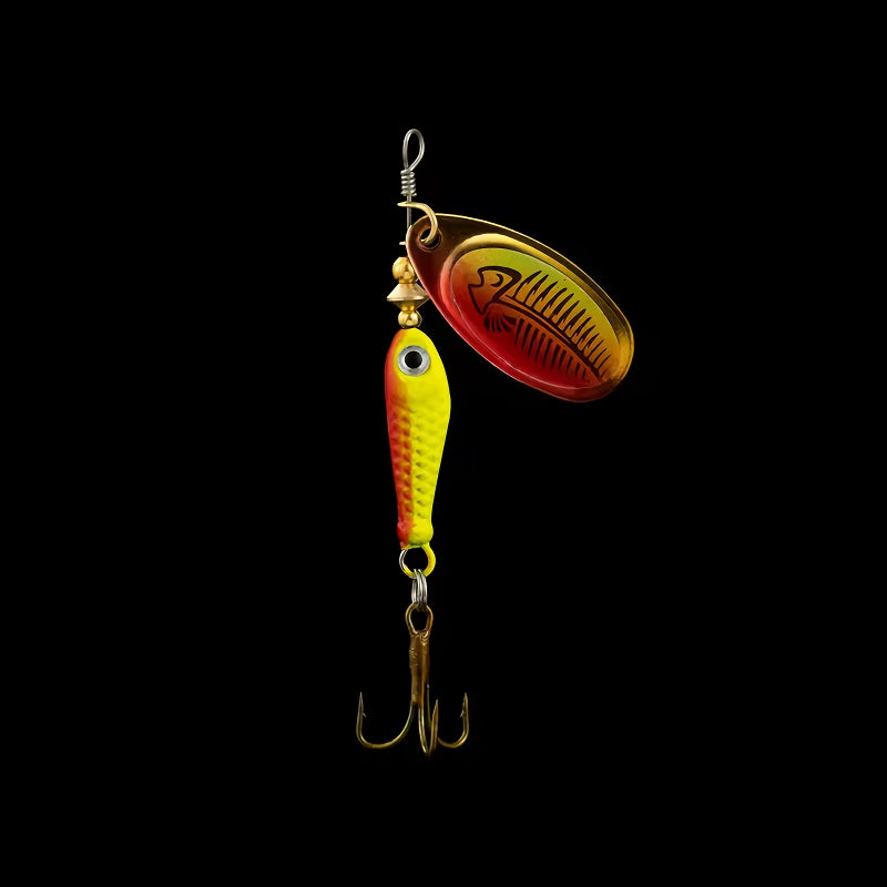 Rotating Metal Spinner Fishing Lure