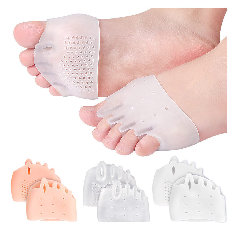 2pcs Silicone Toe Separator Hallux Valgus Corrector