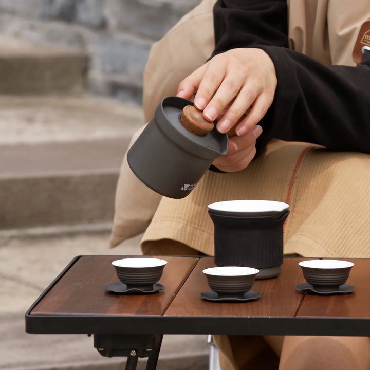 Portable Outdoor Camping Tea Set