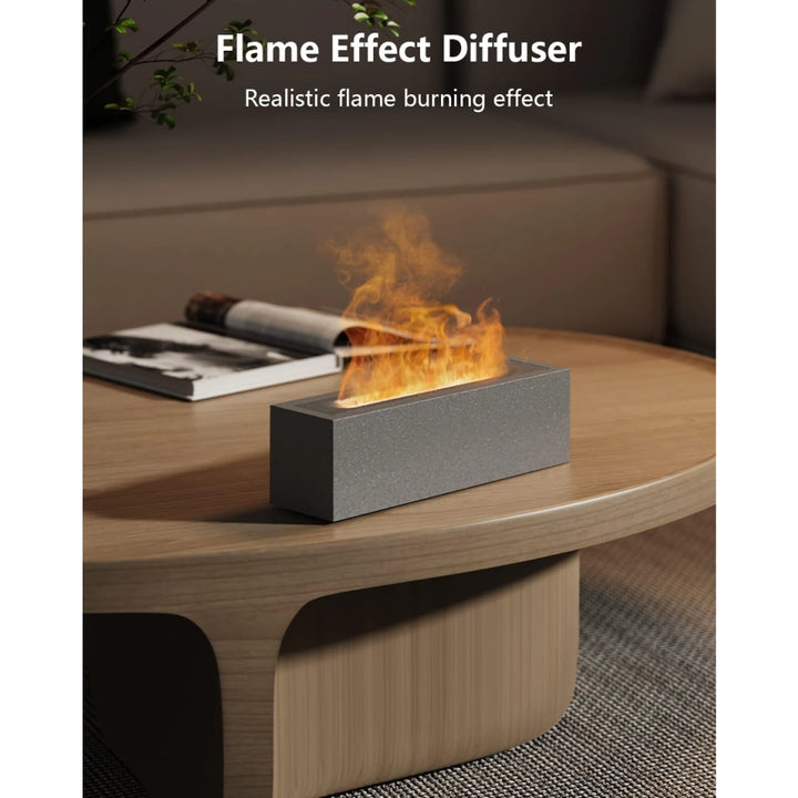 Colorful Flame USB Fragrance Diffuser with Humidification