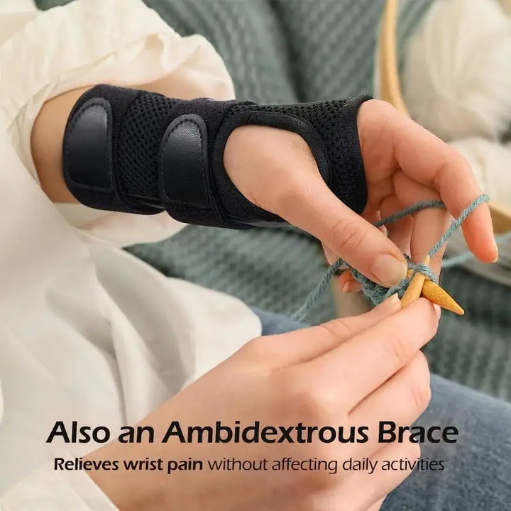 Adjustable Wrist Brace for Carpal Tunnel, Tendonitis, and Arthritis Pain Relief