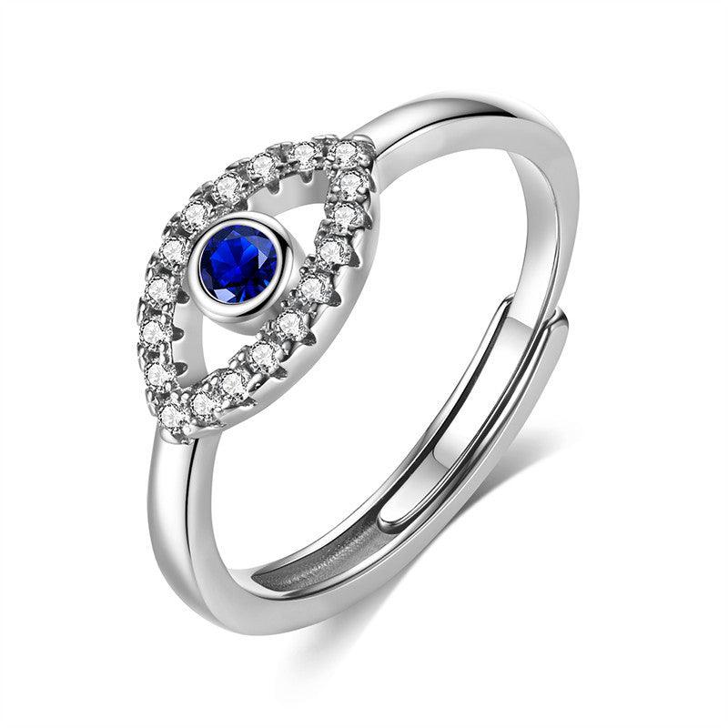 Ladies Fashion Sterling Silver Ring - Trendha
