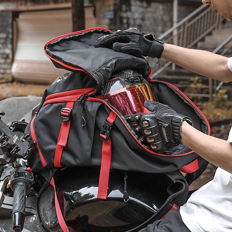 Men's Motorcycle Waterproof Motorcycle Travel Backpack - Trendha