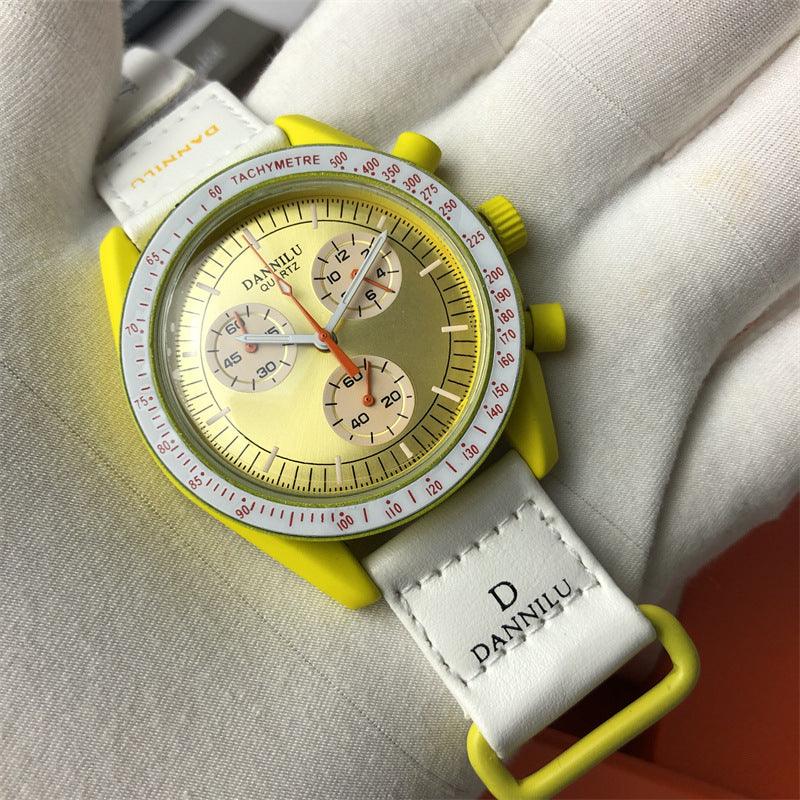 Multi-function Quartz Watch With Belt - Trendha