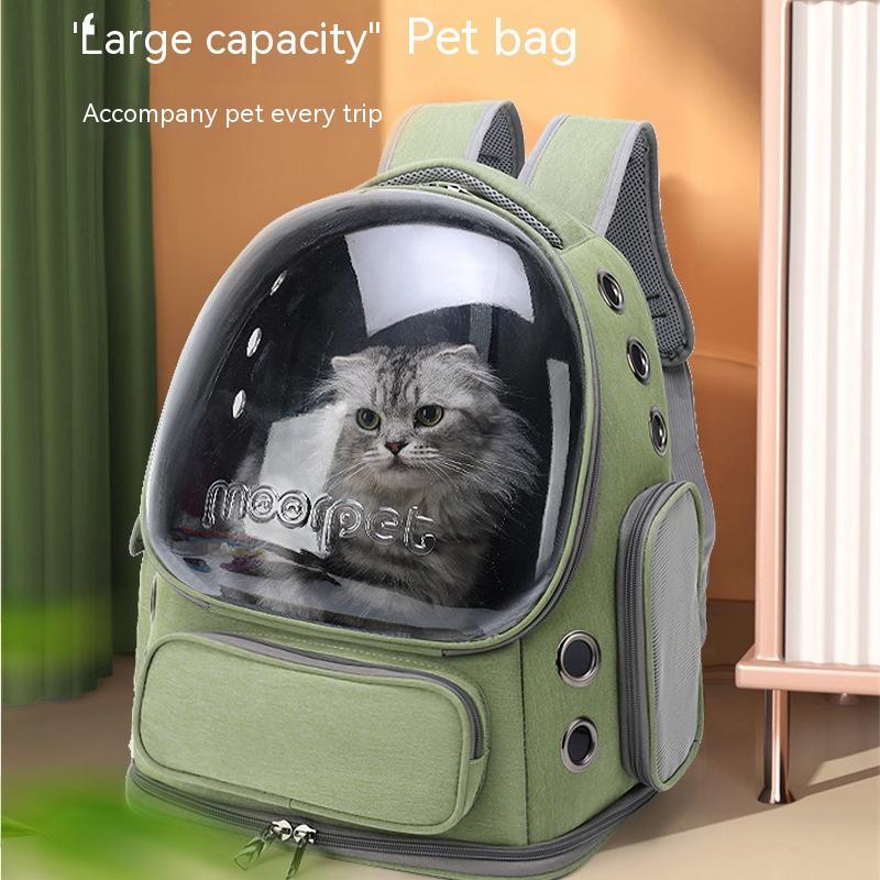 Outdoor Portable Breathable Space Pet Cabin Backpack - Trendha