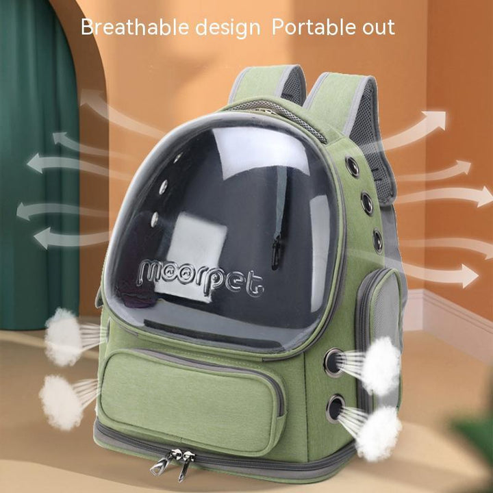 Outdoor Portable Breathable Space Pet Cabin Backpack - Trendha