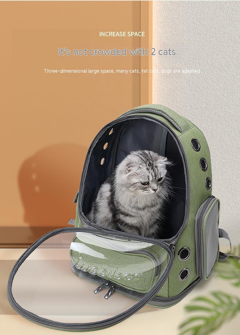 Outdoor Portable Breathable Space Pet Cabin Backpack - Trendha