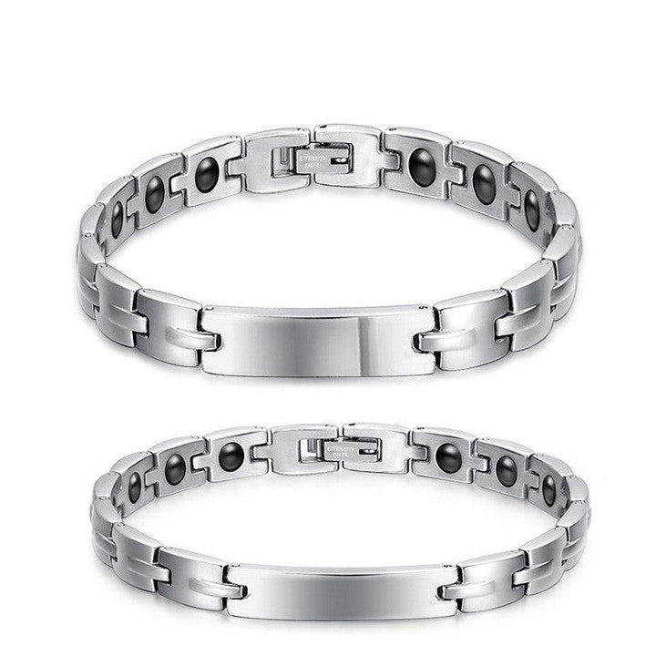 Titanium Steel Men's And Women's Couple Bracelet - Trendha