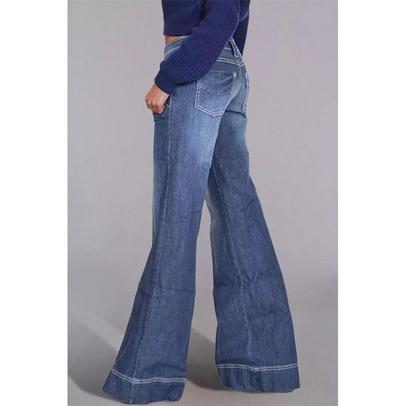 Women's Jeans Look Slimmer With Water Wash Micro - Trendha