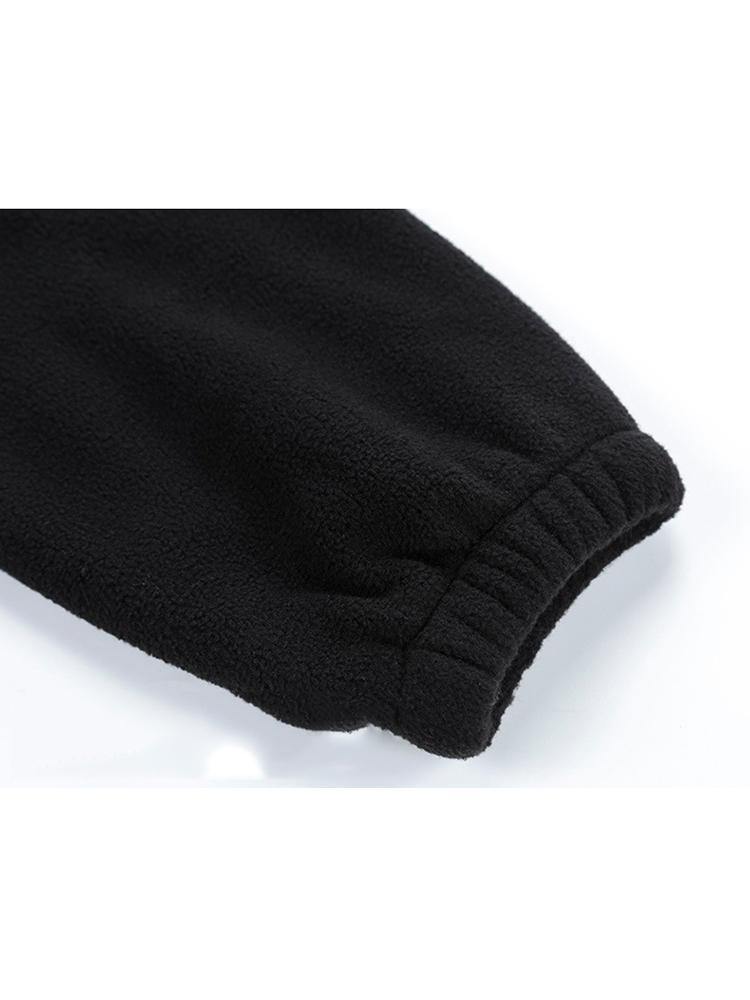 Men's New Sweater Plus Velvet Loose Large Size Cardigan Hooded Warm Fleece Jacket - Trendha