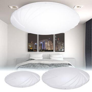 85-265V 14" 30W LED Ceiling Light Ultra Thin Flush Mount Round Home Fixture Lamp - Trendha