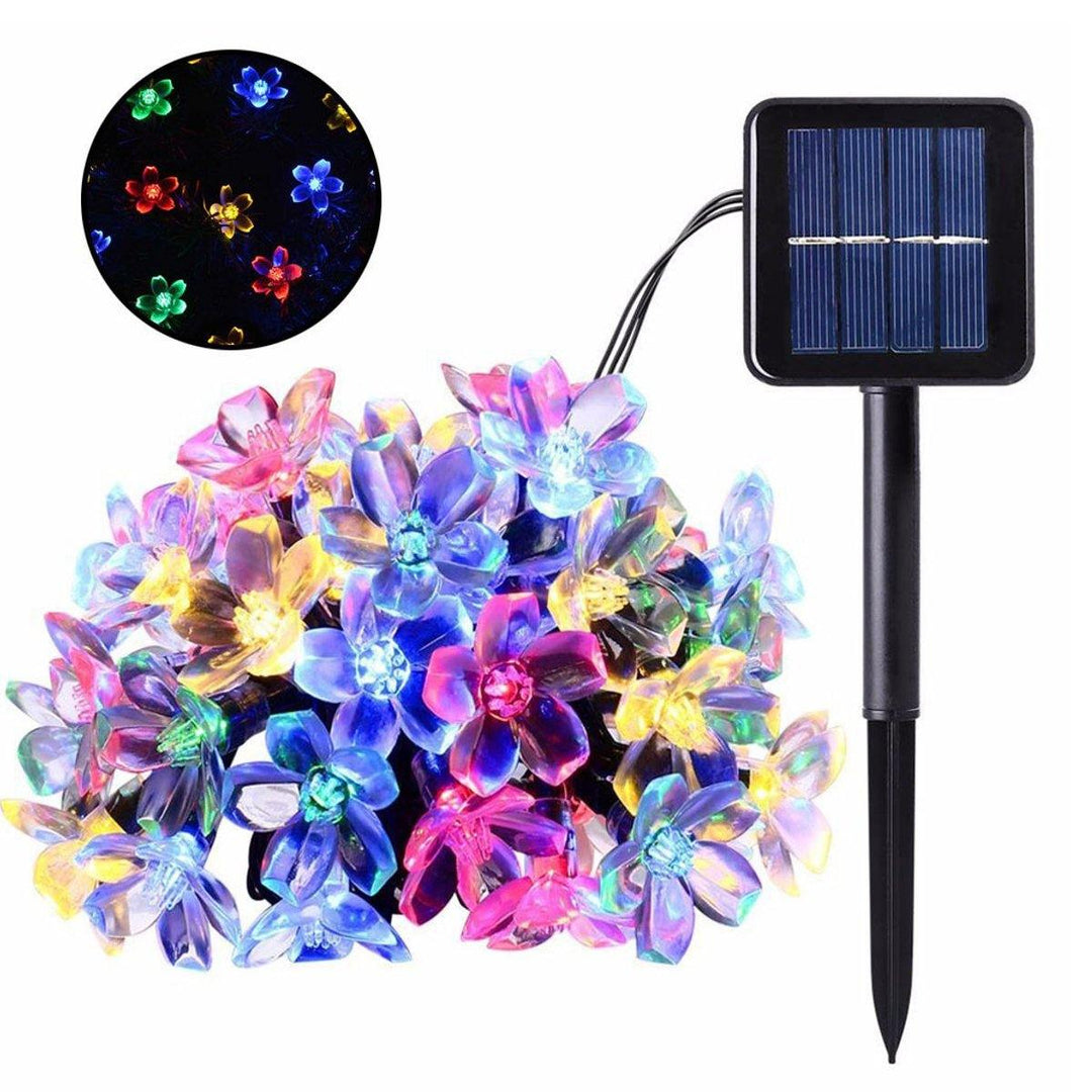 5/6.5/7/12M Solar LED String Christmas Blossom Lights Party Lamp 8 Mode - Trendha