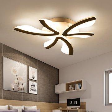 Acrylic Modern LED Ceiling Light Pendant Lamp Kitchen Bedroom Dimmable Fixture - Trendha